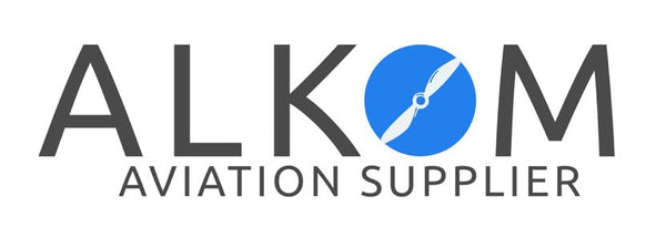 ALKOM Aviation Supplier logo on a white background