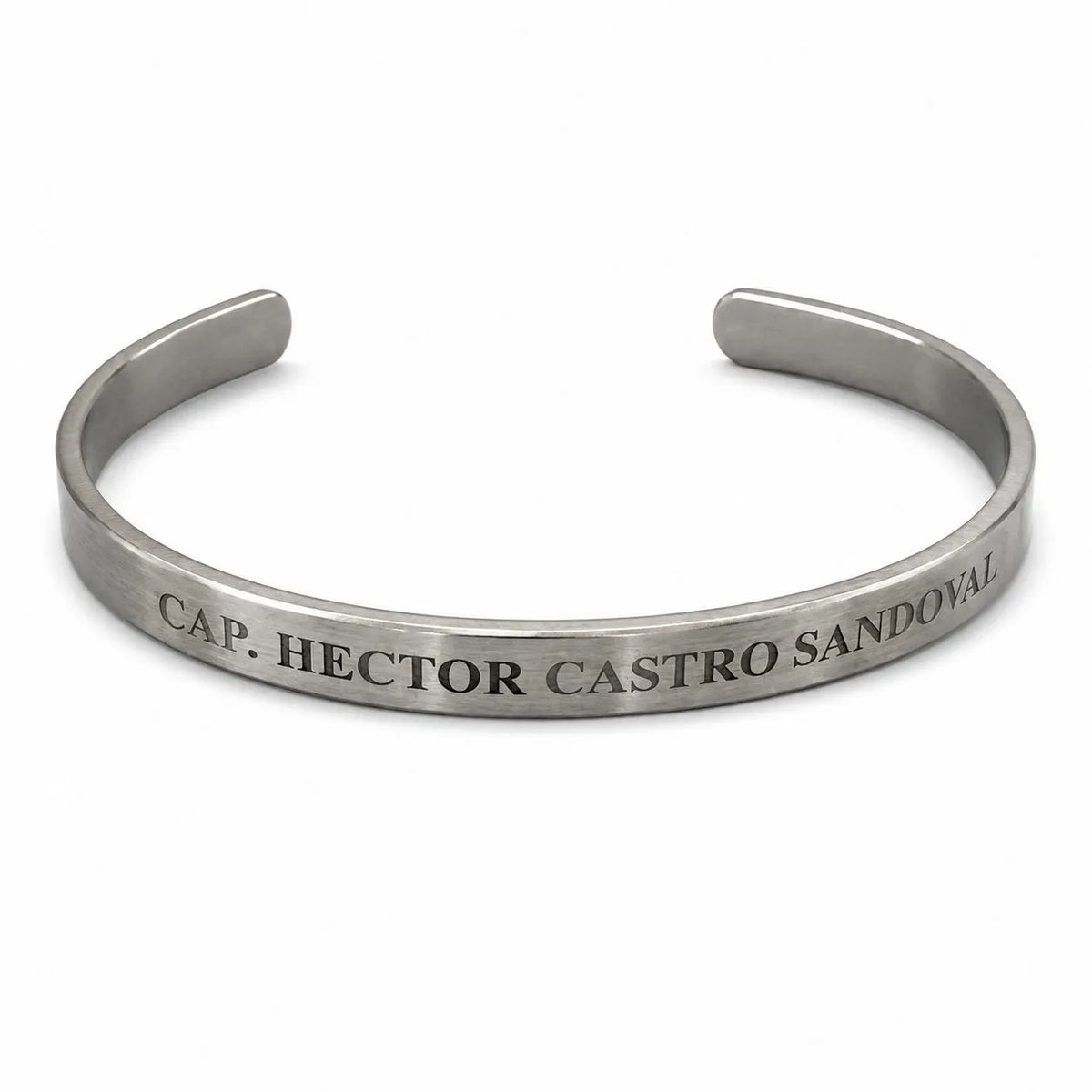 Pulsera piloto aviador grabada