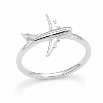 compare product Anillo avión de plata